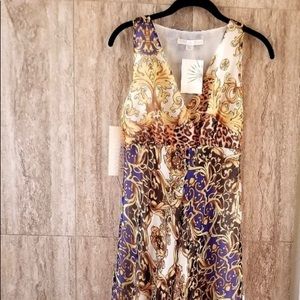 BOSTON PROPER Leopard Print Maxi